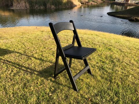 Black Resin Chair Rental in San Diego