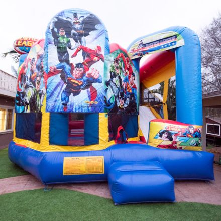 Justice League Combo Jumper 5 in 1 Rental in San Diego
