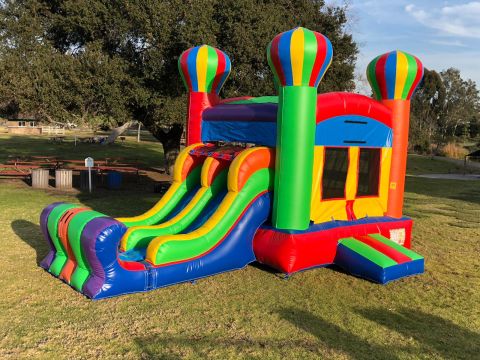 3 in 1 Dual Lane Balloon Combo Jumper Rental in San Diego