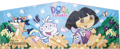 Dora The Explorer Module Art Banner Rental in San Diego