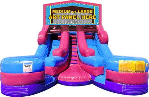 Dream Module Double Slide Jumper Rental in San Diego