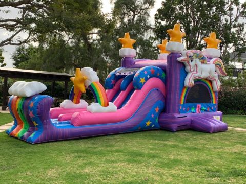 Dual Lane Unicorn Combo Rental in San Diego