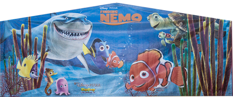 Finding Nemo Module Art Banner Rental in San Diego