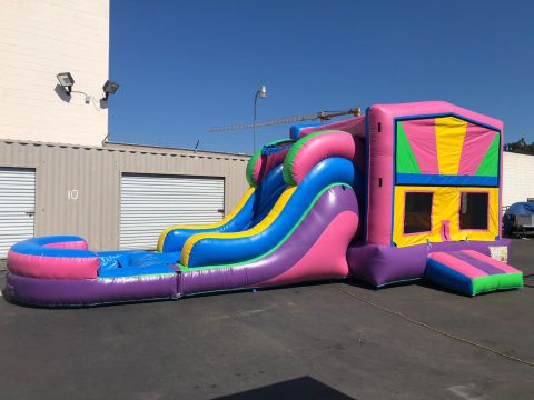 Happy Bounce Water Slide combo (SkU CW284)