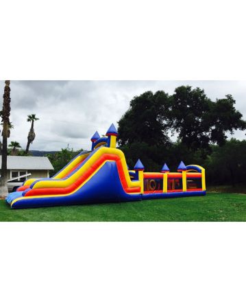 Obstacle Castle Slide (sku i513)
