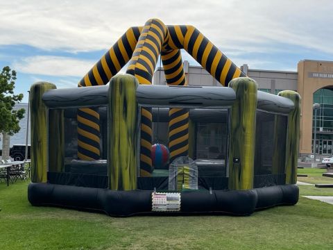 Inflatable Wrecking Ball Game Rental in San Diego
