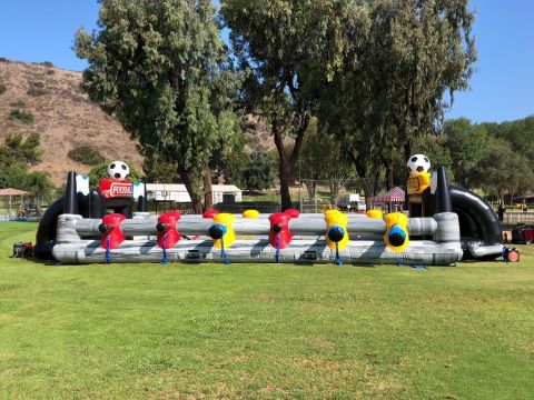 Inflatable Human Foosball Rental in San Diego