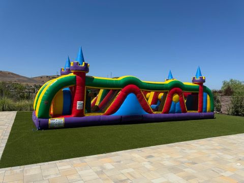 40 Rainbow Run Obstacle Course (sku i532)