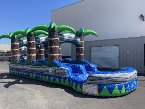 Dual Lane Tropical Slip N Slide (sku W305)