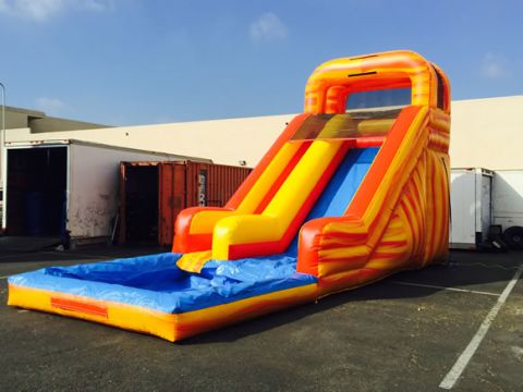 Marble Wet Slide Rental in San Diego