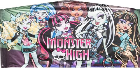 Monster High Banner Rental in San Diego