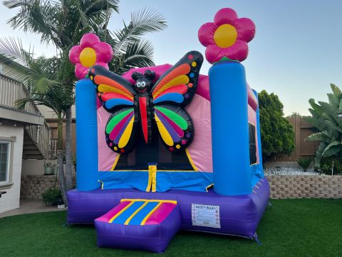 Butterfly Bounce House (sku R176)
