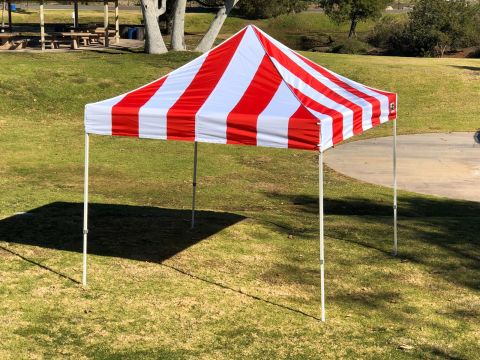 10x10 Blue Canopy Rental in San Diego
