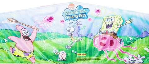 Sponge bob module jumper art banner rental in San Diego