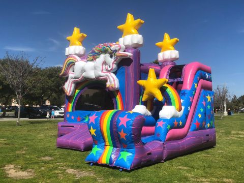 Dual Lane Unicorn Combo Rental in San Diego