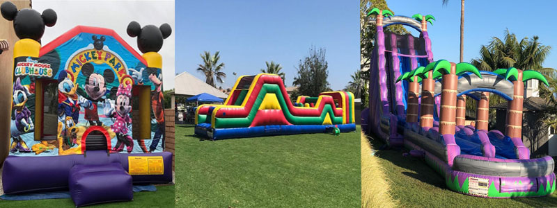 Jumpers, Obstacle Jumpers, and Water Slides Jumper Rentals in Carlsbad CA