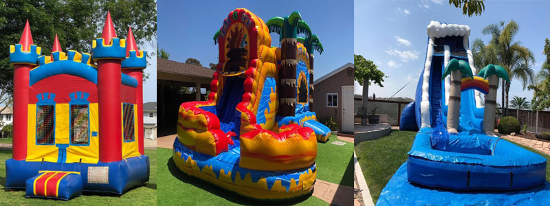Toddler Jumpers, Dry Slides, and Water Slides Jumper Rentals in La Jolla