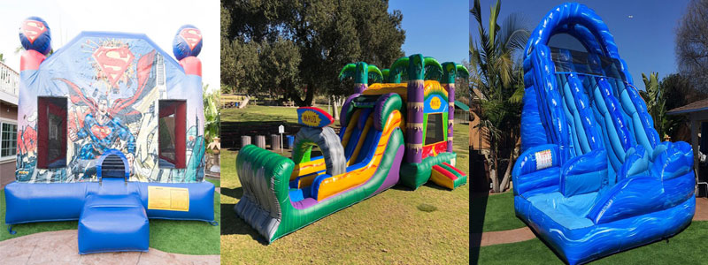 Jumpers, Combo Jumpers, Water Slides Jumper Rentals in Rancho Santa Fe