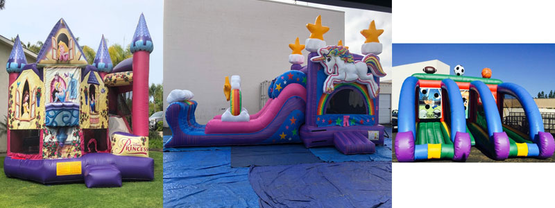 Combo Jumpers, and Interactive Jumpers Jumper Rentals in San Marcos