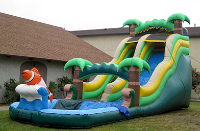 Wet slide rentals