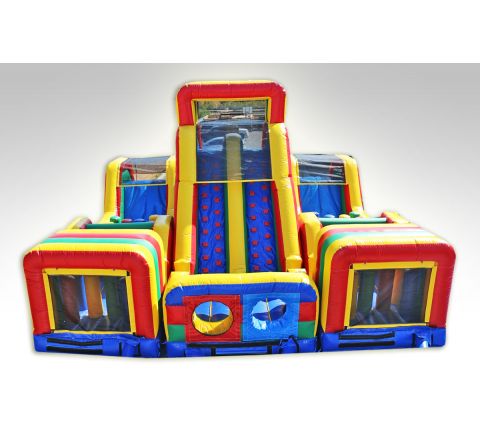 Giant 3 Piece Obstacle Course Rental in San Diego