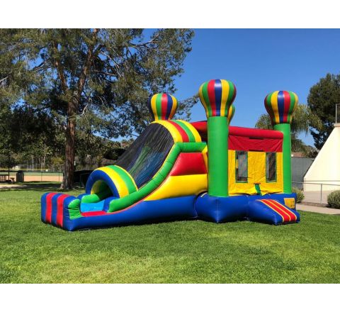 Balloon Combo Slide Jumper Rental in San Diego