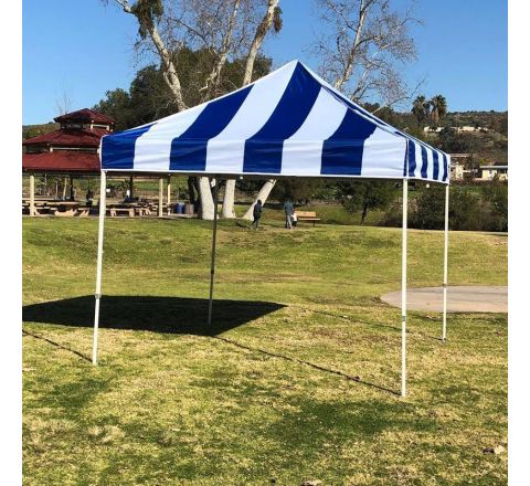 10x10 Blue Canopy Rental in San Diego