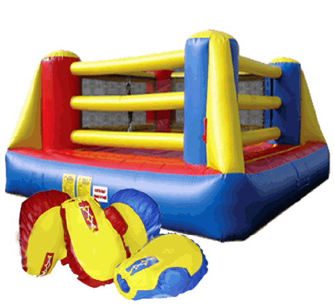 Boxing Ring Interactive Jumper Rental in San Diego
