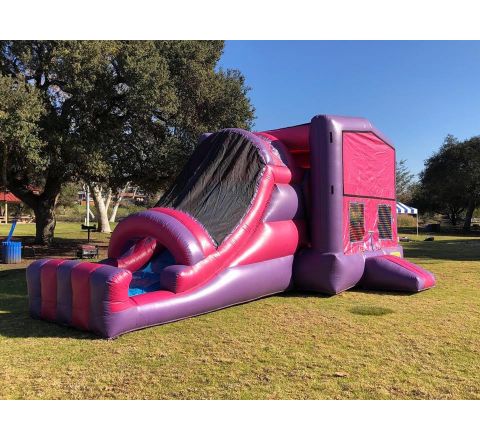 Purple Slide Combo Jumper Rental in San Diego