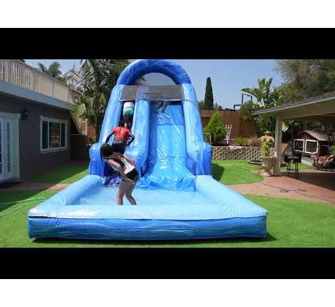 Blue Magic Wet Slide Jumper
