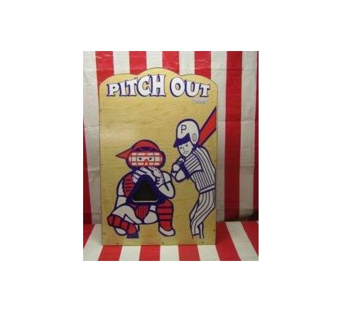 Pitch Out Carnival Game
