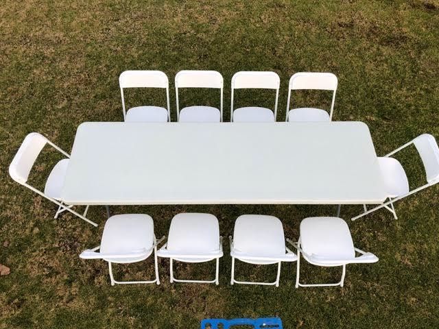 8ft Rectangular Table With 10 Chairs, How Many Chairs Fit At An 8 Foot Rectangular Table
